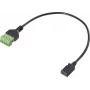 Renkforce USB 2.0 adaptera kabelis [1x 2.0 ligzda Mini-B - 1x skavas savienojums] RF-6443962 30 cm (RF-6443962)