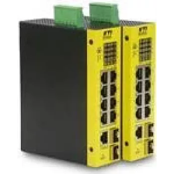 Gigabit Switch kti networks KGS-1060 — 10-portu rūpnieciskais slēdzis, 8×RJ45 Gigabit, 2×SFP