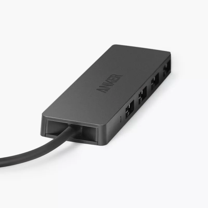 USB centrmezgls Anker Innovations A7516016 USB 3.2 Gen 1 Type-A 5000 Mbit/s melns