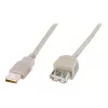 USB pagarinātāja kabelis Digitus AK-300202-018-E 1.8m