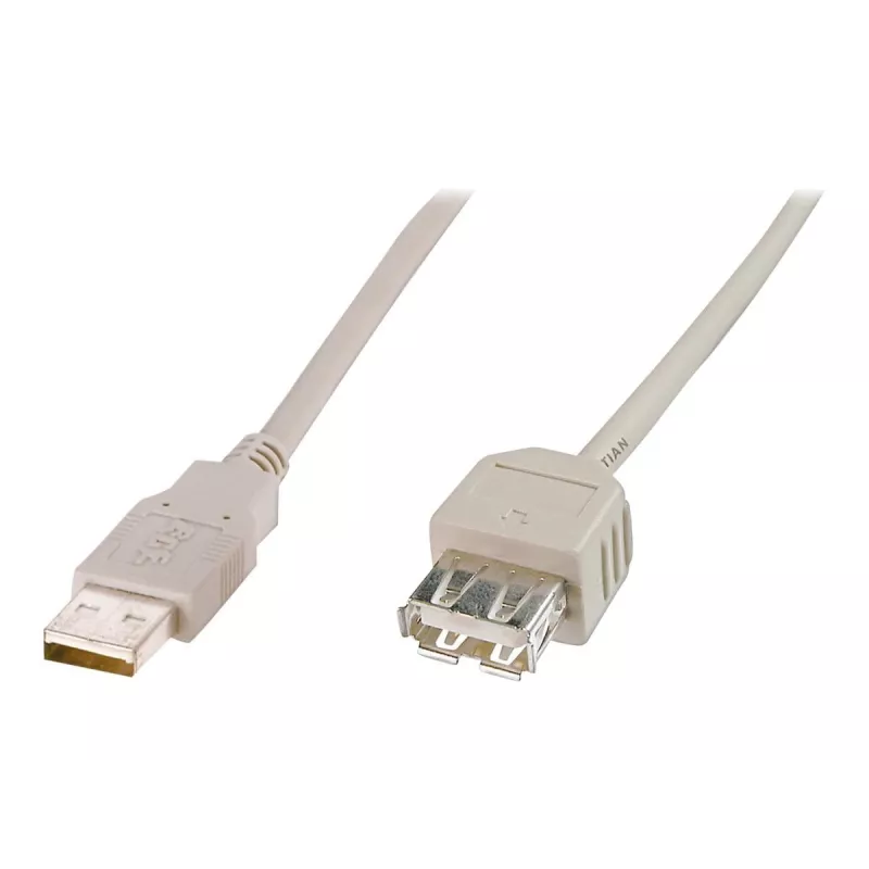 USB pagarinātāja kabelis Digitus AK-300202-018-E 1.8m