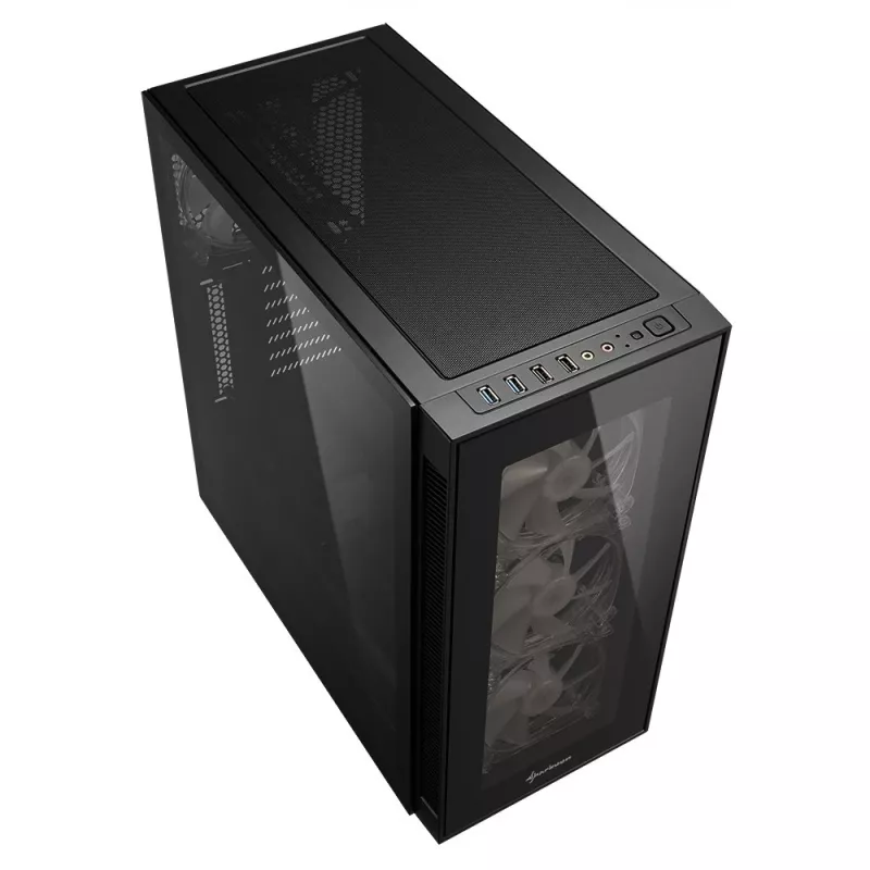 Sharkoon TG5 Pro RGB Midi Tower Melns
