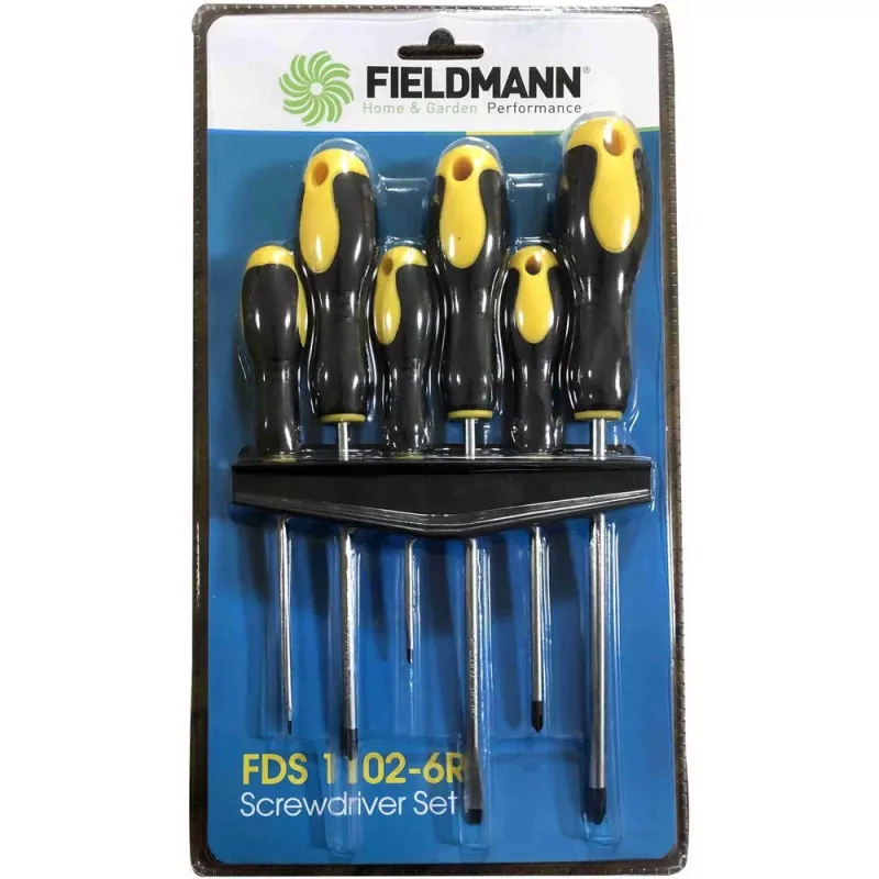 Manuālo skrūvgriežu komplekts Fieldmann FDS 1102-6R