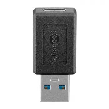 Goobay 45400 USB 3.2 1. paaudzes adapteris, USB-A spraudnis uz USB-C ligzdu, s