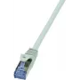 Tīkla kabelis LogiLink Cat6a S/FTP RJ-45 0.5m Pelēks
