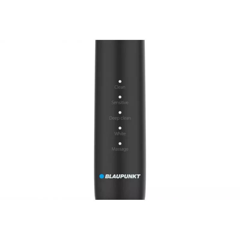 Sonic elektriskās zobu birstes komplekts BLAUPUNKT DTS201SET — 2 rokturi, 6 birstes galviņas, 36 000 kustību/min, 5 režīmi, Li-Ion uzlādējams