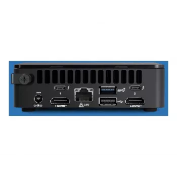 Intel Next Unit of Computing 13 Pro komplekts - NUC13ANKi7 - Barebone - Plāns korpuss - 1 x Core i7 1360P - RAM 0 GB - UHD Graphics - 1GbE, 2.5GbE, Wi-Fi 6E, Bluetooth 5.3 - WLAN: 802.11a