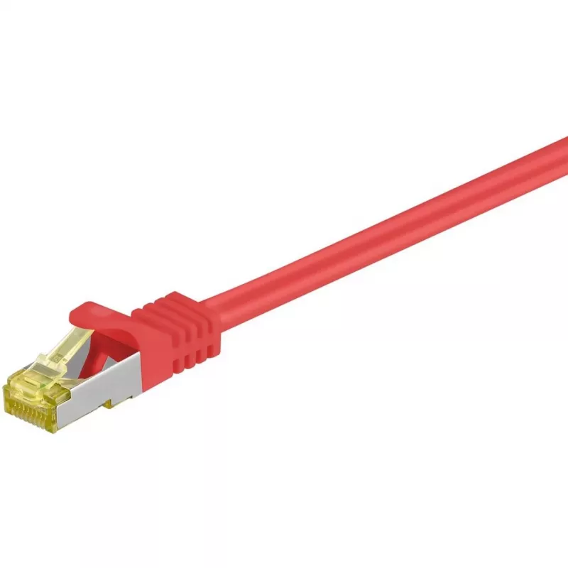 RJ45 Patch Cord Goobay CAT 6A S/FTP 500 MHz 2 m sarkans