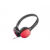 Austiņas ar mikrofonu Ugo USL-1222 Sarkanā