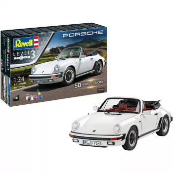 Revell 05646 Dāvanu komplekts 50 Years of Porsche 911 G-Model modeļa komplekts, 1:24