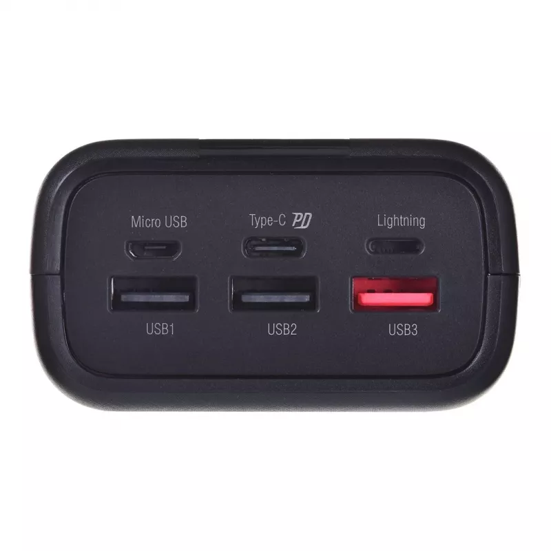 Silicon Power QX55 Powerbank Litija polimēra (LiPo) 30000 mAh Melns