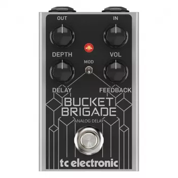 Analogās aiztures pedālis TC Electronic Bucket Brigade 34000209 — analogās aiztures efekts ģitārai