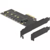 Interfeisa karte DeLOCK 89013 Iekšējā M.2 PCIe Zema profila
