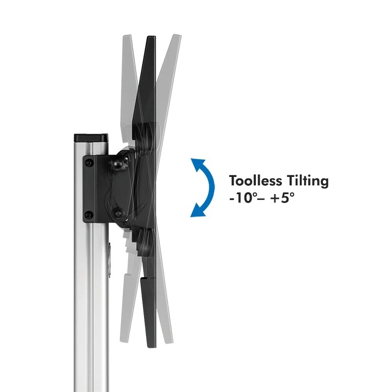 TV/monitora ratiņi, 37-86 inch 50kg max.