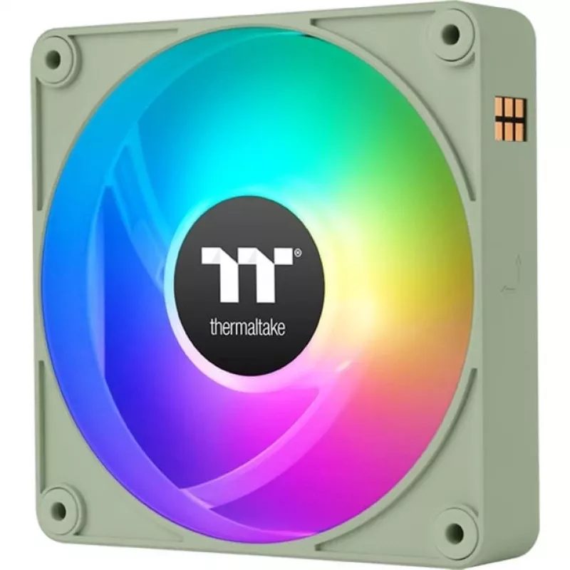 Thermaltake CT120 EX Reverse ARGB Sync 120mm 3-Pack korpusa ventilatori - Matcha zaļā