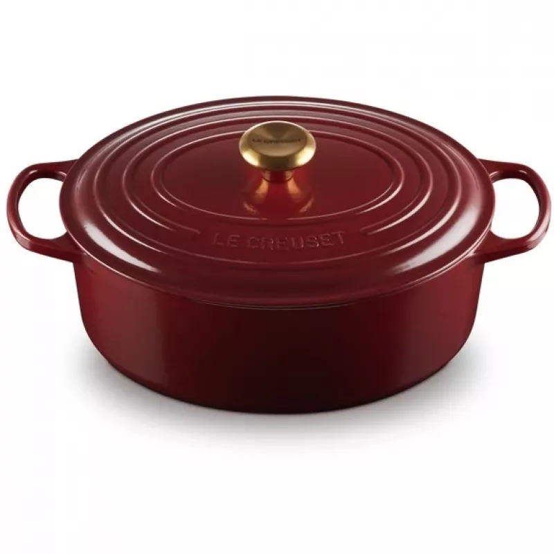 Le Creuset Signature cepešpanna ovāla 31cm rodāna (21178319494441)
