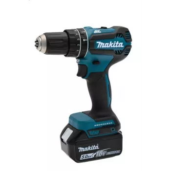 Makita DHP485RTJ urbis 28500 apgr./min bezatslēgas patrona 1.5 kg Melns, Zils