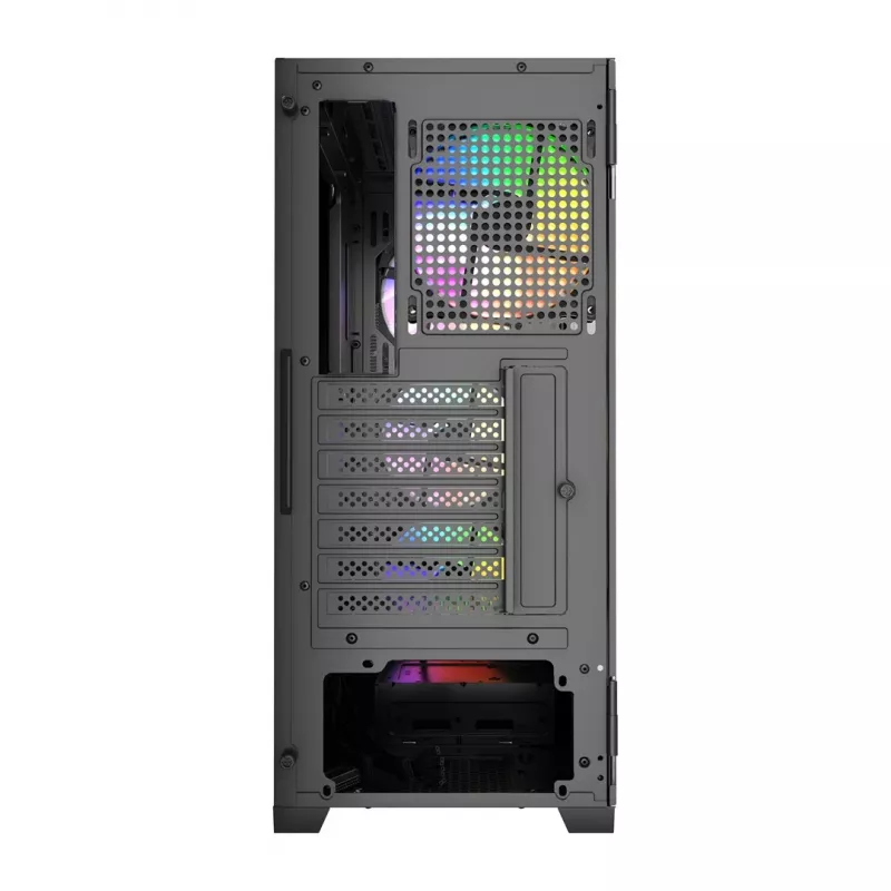 Gembird CCC-FC-900ARGB Gaming datora korpuss Fornax 900, ATX, melns