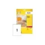 Avery Clear Address Label Laser L7565 Transparent 99.1x67.7mm 25 sheets