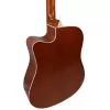 Elektroakustiskā ģitāra V-tone VEAG1 CE 4/4 Wood — pilna izmēra dreadnought, izgriezums, egles koka virsma, sarkankoka aizmugure un sāni, iebūvēts priekšpastiprinātājs