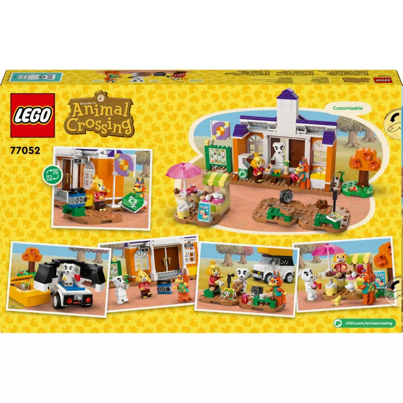 LEGO Animal Crossing 77052 K.K. koncerts pilsētas laukumā
