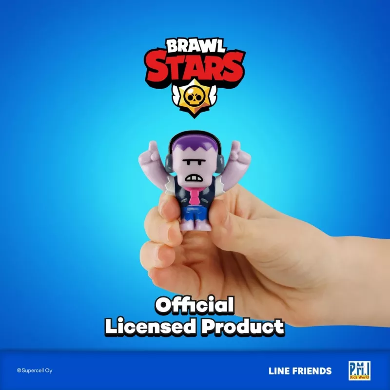 BRAWL STARS S1 FIGŪRIŅAS - 8 GAB. DELUXE KASTĪTE VER.C