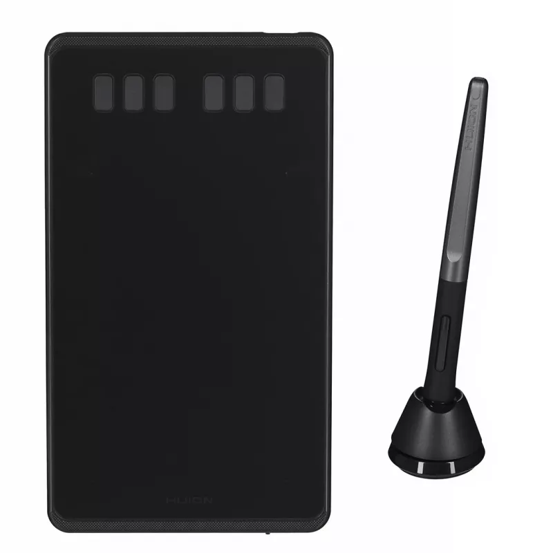HUION H640P grafiskais planšetdators 5080 lpi 160 x 99 mm USB Melns