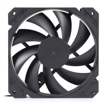 Ventilators Alphacool 12 cm 3000 RPM 7,83 mmH2O Dubultā lodīšu gultnis Melns 120x120x25 mm