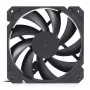 Ventilators Alphacool 12 cm 3000 RPM 7,83 mmH2O Dubultā lodīšu gultnis Melns 120x120x25 mm