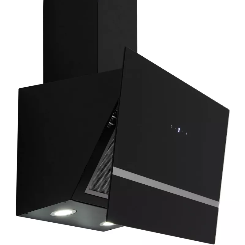 Pie sienas stiprināms nosūcējs Respekta Hera, metāla/ogles filtrs, trokšņu līmenis: N/A