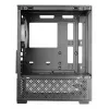 TACENS Mars Gaming MC-SE2 — Mini-ITX / Micro-ATX, melns, sānu logs, apakšā izvietots barošanas bloks, atbalsta 2x2,5 collu + 1x3,5 collu