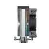 Gaisa dzesētājs Montech NX400 ARGB, 120 mm ventilators, FDB, 800–1950 RPM, TDP 270 W, melns