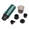 Portable espresso maker OUTIN Outin Nano Melns Teal — 20 bar, ground coffee, 7500 mAh battery, 0.67 kg