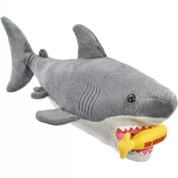 Mīkstā rotaļlieta Schmidt Spiele The balta Shark plīša figūra, modelis 42841, pildīts dzīvnieks