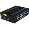 Pārvaldāms slēdzis ALLNET ALL-SGI8016PM L2+/L3 12x Gigabit Ethernet PoE