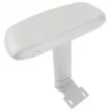Ergonomiskais biroja krēsls thunder x3 TEGC-3073102.B1 — balta un zila apdare, regulējami roku balsti, augsta atzveltne