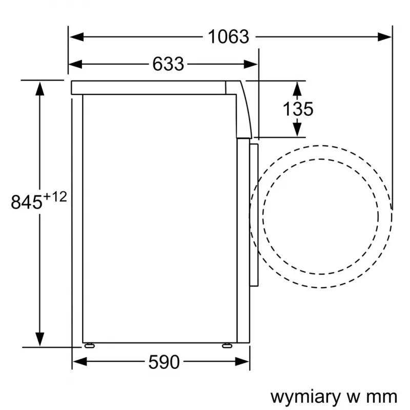 BOSCH WAN2405BPL 8 kg 1200 apgr./min – veļas mazgājamā mašīna