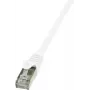 Tīkla kabelis LogiLink 5m RJ-45 Cat6 Balts