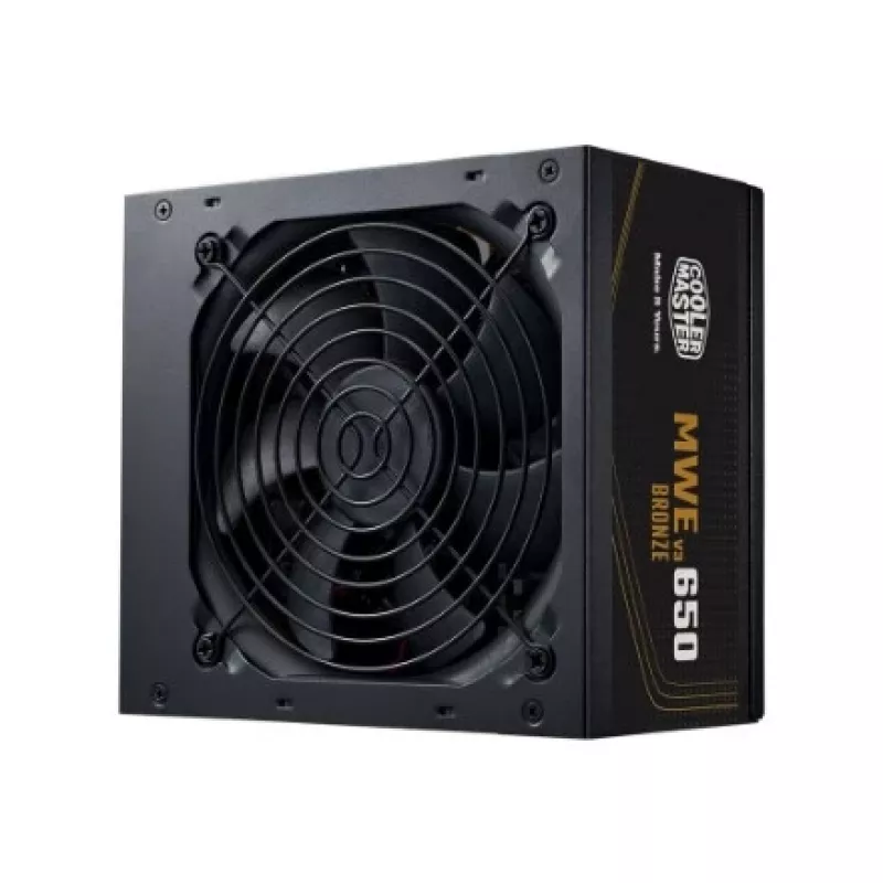 Cooler Master MWE Bronze 650 V3 230V datora barošanas bloks 650 W 24-pin ATX ATX Melns