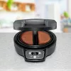 Omelett Chef OM 950, Snack Maker antracīta krāsā, 950 W