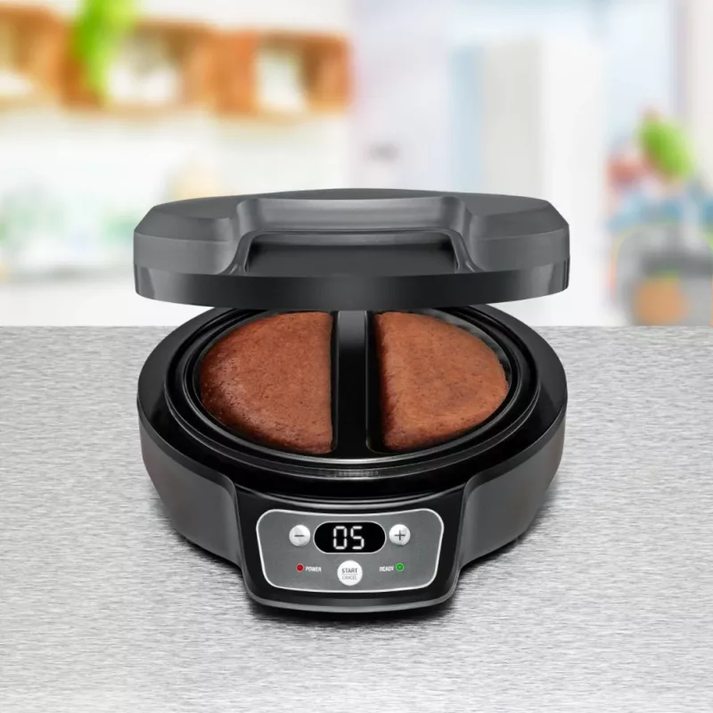 Omelett Chef OM 950, Snack Maker antracīta krāsā, 950 W