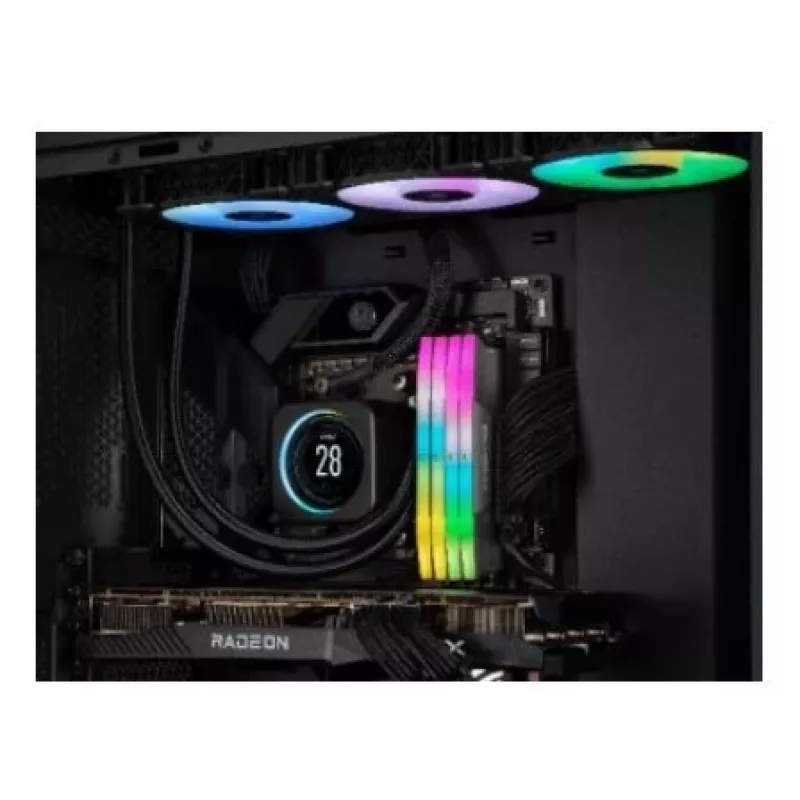 CORSAIR DDR5 Vengeance RGB 16GB (2x8GB) 6000 MT/s CL36 atmiņas komplekts