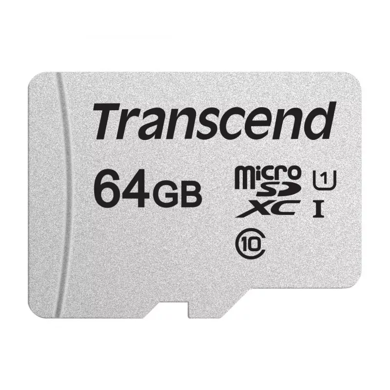 Transcend 64 GB MicroSDXC SDHC 300S zibatmiņa