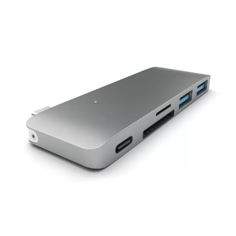 Satechi ST-TCUPM Type-C USB 3.0 kombinētais centrmezgls 3 vienā
