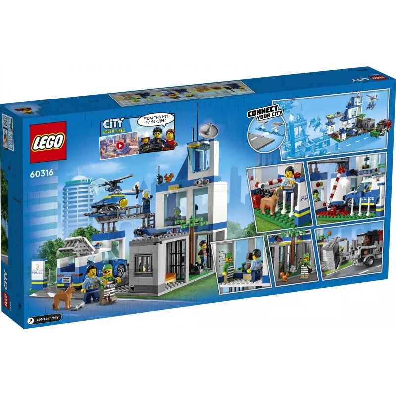 LEGO City 60316 policijas iecirknis