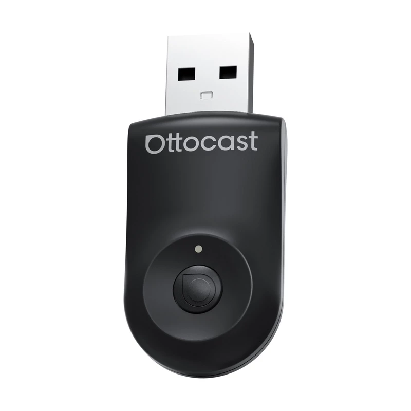 Bezvadu adapteris Ottocast CA505-T 2-in-1 Bluetooth un Wi‑Fi automašīnas informācijas un izklaides sistēmai