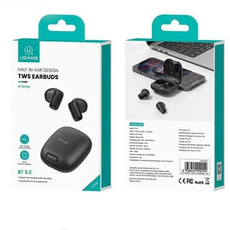 Bluetooth austiņas Usams BHUID02