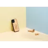 Man and wood telefona maciņš iPhone 12 mini — apdrukāts kaķis ar sarkanu zivi