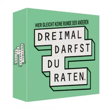 Pegasus Dreimal darfst du raten - Hier gleicht keine Runde der Anderen, ballīšu spēle