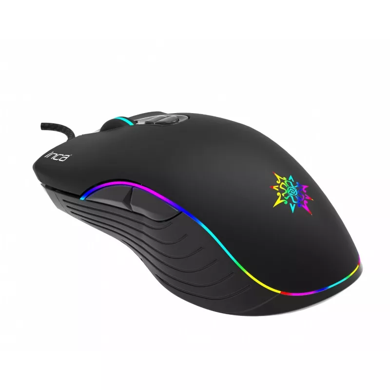 INCA Gaming pele IMG-GT15 4800 DPI. RGB. 7 Buttons. USB. SW retail